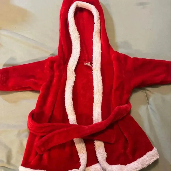 Baby Santa Robe (0-9 months), Christmas Robe - Picture 4 of 7